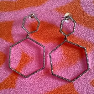 Rhinestone Dangle Earrings